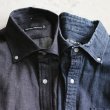 画像11: 【RE PRICE / 価格改定】麻混デニムワイドスプレッド長袖シャツ【MADE IN JAPAN】『日本製』/ Upscape Audience (11)