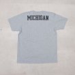 画像8: 【RE PRICE / 価格改定】University of Michigan "M" 7.1oz米綿丸胴オールドプリントクルーネックポケットT / Audience (8)