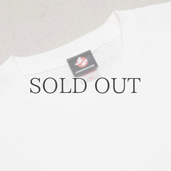画像14: Ghost Busters "Michael C. Gross Logo-I" 7.1oz米綿丸胴オールドプリントクルーネックポケットT / Audience (14)