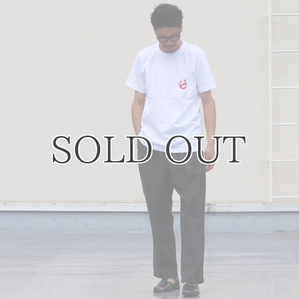 画像7: Ghost Busters "Michael C. Gross Logo-I" 7.1oz米綿丸胴オールドプリントクルーネックポケットT / Audience (7)