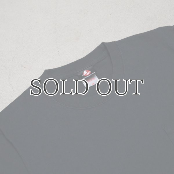 画像15: Ghost Busters "Michael C. Gross Logo-II" 7.1oz米綿丸胴オールドプリントクルーネックポケットT / Audience (15)