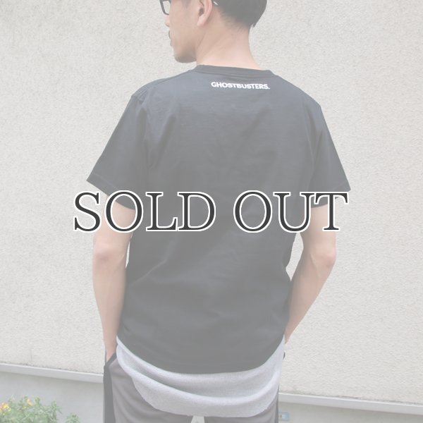 画像6: Ghost Busters "Michael C. Gross Logo-II" 7.1oz米綿丸胴オールドプリントクルーネックポケットT / Audience (6)