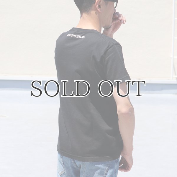 画像3: Ghost Busters "Michael C. Gross Logo-II" 7.1oz米綿丸胴オールドプリントクルーネックポケットT / Audience (3)