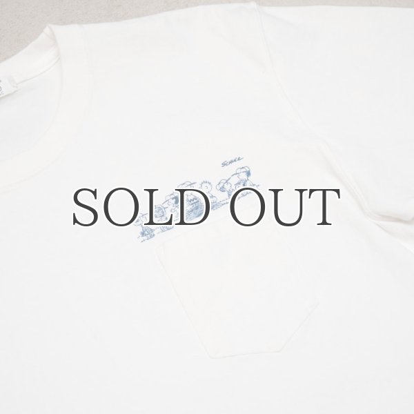 画像22: Old Snoopy "Schulz-Comic" 7.1oz米綿丸胴オールドプリントクルーネックポケットT / Audience (22)