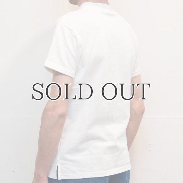 画像11: コーマ天竺モックネックロールアップ半袖カットソー【MADE IN JAPAN】『日本製』/ Upscape Audience (11)