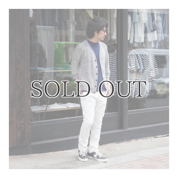 画像14: コーマ天竺モックネックロールアップ半袖カットソー【MADE IN JAPAN】『日本製』/ Upscape Audience (14)