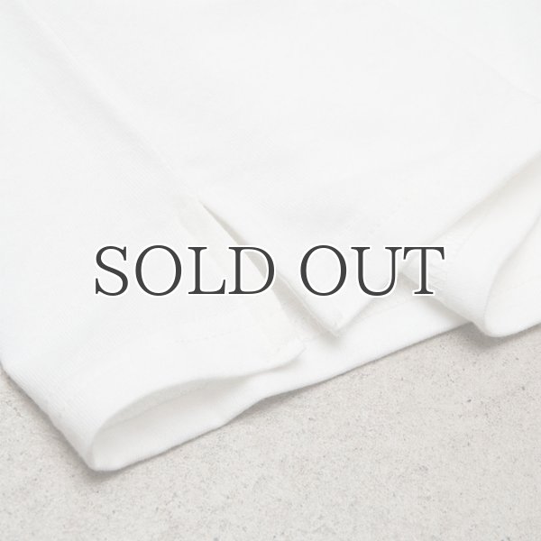 画像9: コーマ天竺モックネックロールアップ半袖カットソー【MADE IN JAPAN】『日本製』/ Upscape Audience (9)