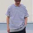 画像8: 【RE PRICE/価格改定】Basque 10オンス ( バスク天竺 )無地＆ボーダービッグポケT【MADE IN JAPAN】『日本製』/ Upscape Audience (8)