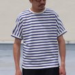 画像3: 【RE PRICE/価格改定】Basque 10オンス ( バスク天竺 )無地＆ボーダービッグポケT【MADE IN JAPAN】『日本製』/ Upscape Audience (3)