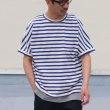 画像9: 【RE PRICE/価格改定】Basque 10オンス ( バスク天竺 )無地＆ボーダービッグポケT【MADE IN JAPAN】『日本製』/ Upscape Audience (9)