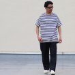 画像10: 【RE PRICE/価格改定】Basque 10オンス ( バスク天竺 )無地＆ボーダービッグポケT【MADE IN JAPAN】『日本製』/ Upscape Audience (10)