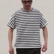 画像2: 【RE PRICE/価格改定】Basque 10オンス ( バスク天竺 )無地＆ボーダービッグポケT【MADE IN JAPAN】『日本製』/ Upscape Audience (2)