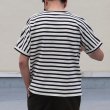 画像6: 【RE PRICE/価格改定】Basque 10オンス ( バスク天竺 )無地＆ボーダービッグポケT【MADE IN JAPAN】『日本製』/ Upscape Audience (6)
