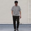 画像7: 【RE PRICE/価格改定】Basque 10オンス ( バスク天竺 )無地＆ボーダービッグポケT【MADE IN JAPAN】『日本製』/ Upscape Audience (7)