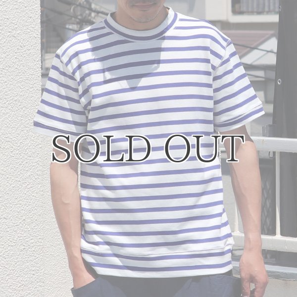 画像3: Basque10オンス(バスク天竺)モックネックS/Sカットソー【MADE IN JAPAN】『日本製』/ Upscape Audience (3)