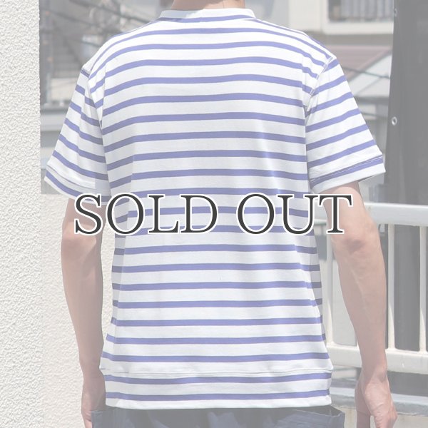画像6: Basque10オンス(バスク天竺)モックネックS/Sカットソー【MADE IN JAPAN】『日本製』/ Upscape Audience (6)