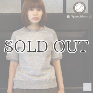 画像: 度詰裏毛サドルショルダーS/Sスウェット [Lady's] 【MADE IN JAPAN】『日本製』/ Upscape Audience