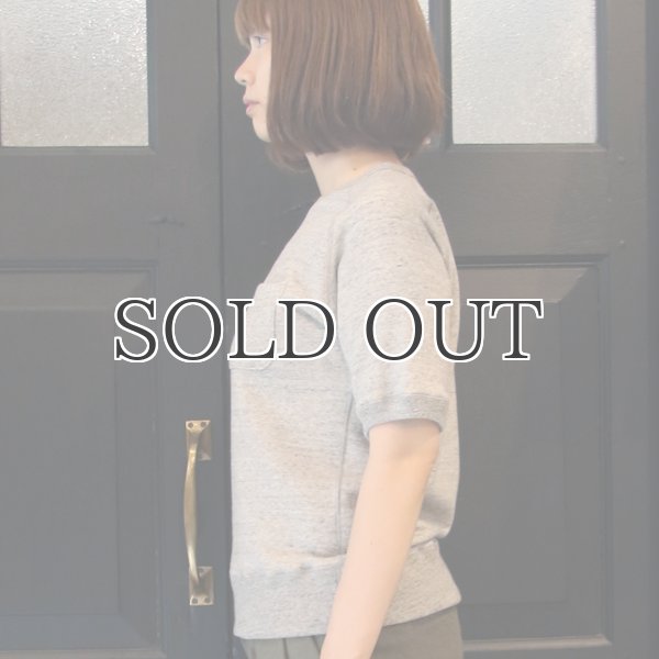 画像3: 度詰裏毛サドルショルダーS/Sスウェット [Lady's] 【MADE IN JAPAN】『日本製』/ Upscape Audience (3)
