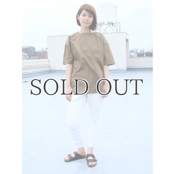 画像12: タイプライターボートネックプルオーバーS/Sポケットシャツ【MADE IN JAPAN】『日本製』 / Upscape Audience (12)