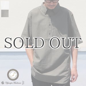 画像: コットンリネンキャンバスボタンダウンプルオーバーシャツ【MADE IN JAPAN】『日本製』/ Upscape Audience