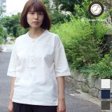 画像: 【RE PRICE/価格改定】コットンリネンキャンバスジンベエTOPSシャツ [Lady's] 【MADE IN JAPAN】『日本製』/ Upscape Audience