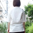 画像4: 【RE PRICE/価格改定】コットンリネンキャンバスジンベエTOPSシャツ [Lady's] 【MADE IN JAPAN】『日本製』/ Upscape Audience (4)