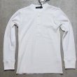 画像12: BOROライク ランダムワッフル ランダム釦モックヘンリーカットソー【MADE IN JAPAN】『日本製』/ Upscape Audience (12)