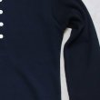 画像16: BOROライク ランダムワッフル ランダム釦モックヘンリーカットソー【MADE IN JAPAN】『日本製』/ Upscape Audience (16)