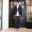 画像9: BOROライク ランダムワッフル ランダム釦モックヘンリーカットソー【MADE IN JAPAN】『日本製』/ Upscape Audience (9)