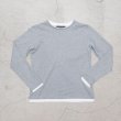 画像8: 【RE PRICE / 価格改定】コーマ天竺 レイヤードC/N L/S Cutsew / Upscape Audience (8)