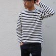 画像8: 【RE PRICE / 価格改定】Basque10オンス（バスク天竺）クルーネック長袖カットソー【MADE IN JAPAN】『日本製』 / Upscape Audience (8)
