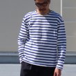 画像6: 【RE PRICE / 価格改定】Basque10オンス（バスク天竺）クルーネック長袖カットソー【MADE IN JAPAN】『日本製』 / Upscape Audience (6)