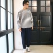 画像15: 【RE PRICE / 価格改定】Basque10オンス（バスク天竺）ボートネックビックカットソー長袖【MADE IN JAPAN】『日本製』 / Upscape Audience (15)