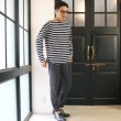 画像16: 【RE PRICE / 価格改定】Basque10オンス（バスク天竺）ボートネックビックカットソー長袖【MADE IN JAPAN】『日本製』 / Upscape Audience (16)