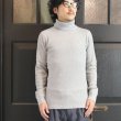 画像8: 【RE PRICE / 価格改定】度詰ワッフルタートルネックロング長袖カットソー【MADE IN JAPAN】『日本製』 / Upscape Audience (8)