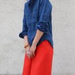 画像5: 【RE PRICE / 価格改定】ワイドスプレッドボタンダウンカラーインディゴネルチェック長袖シャツ【MADE IN JAPAN】『日本製』  / Upscape Audience (5)