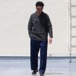 画像5: 【RE PRICE/価格改定】コットンクロス小紋柄キモノVネックプルオーバー9分袖_Shirts【MADE IN JAPAN】『日本製』/ Upscape Audience (5)