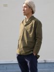 画像12: コットンクロススキッパーカラープルオーバーポケ付9分袖_Shirts【MADE IN JAPAN】『日本製』 / Upscape Audience (12)