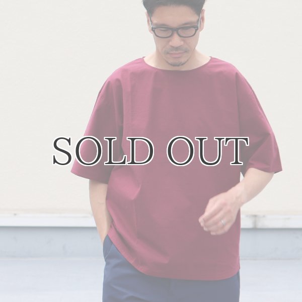 画像6: 【RE PRICE/価格改定】コットンクロスビッグ5分袖シャツTEE【MADE IN JAPAN】『日本製』 / Upscape Audience (6)