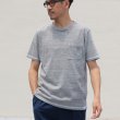 画像8: 【RE PRICE / 価格改定】吊り編み天竺オーバーラップクルーネックグラスポケ付半袖_TEE【MADE IN TOKYO】『東京製』  / Upscape Audience (8)