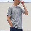 画像11: 【RE PRICE / 価格改定】吊り編み天竺オーバーラップクルーネックグラスポケ付半袖_TEE【MADE IN TOKYO】『東京製』  / Upscape Audience (11)