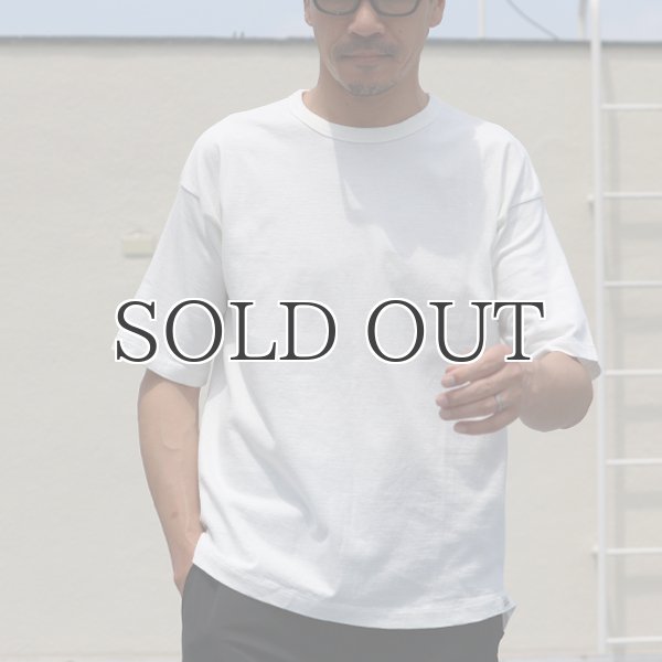 画像6: 吊り編み天竺クルーネック5分袖ビッグTEE【MADE IN TOKYO】『東京製』  / Upscape Audience (6)