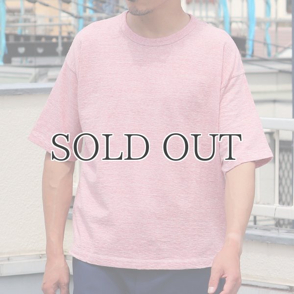 画像2: 吊り編み天竺クルーネック5分袖ビッグTEE【MADE IN TOKYO】『東京製』  / Upscape Audience (2)