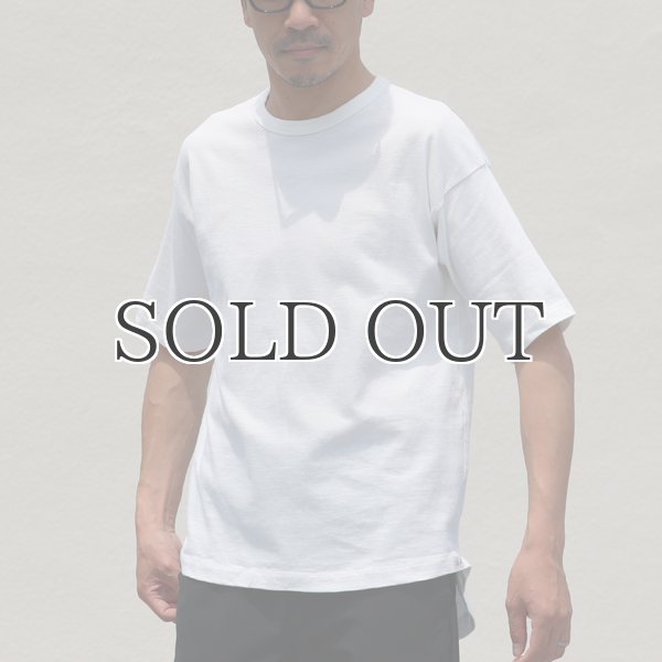 画像7: 吊り編み天竺クルーネック5分袖ビッグTEE【MADE IN TOKYO】『東京製』  / Upscape Audience (7)