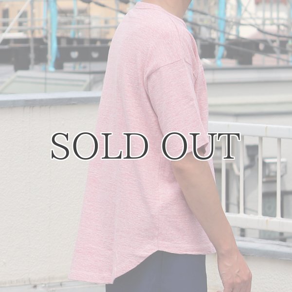 画像4: 吊り編み天竺クルーネック5分袖ビッグTEE【MADE IN TOKYO】『東京製』  / Upscape Audience (4)