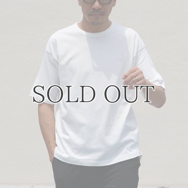 画像10: 吊り編み天竺クルーネック5分袖ビッグTEE【MADE IN TOKYO】『東京製』  / Upscape Audience (10)