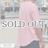 画像: 【RE PRICE/価格改定】吊り編み天竺クルーネック5分袖ビッグTEE【MADE IN TOKYO】『東京製』  / Upscape Audience