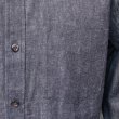 画像19: 【RE PRICE / 価格改定】麻混デニムナローカラーボタンダウン長袖シャツ【MADE IN JAPAN】『日本製』/ Upscape Audience (19)