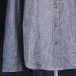 画像21: 【RE PRICE / 価格改定】麻混デニムナローカラーボタンダウン長袖シャツ【MADE IN JAPAN】『日本製』/ Upscape Audience (21)
