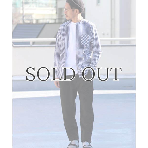 画像8: バンドカラー長袖シャツ【MADE IN JAPAN】『日本製』/ Upscape Audience (8)